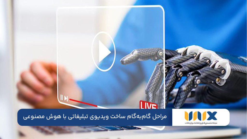 مراحل گام‌به‌گام ساخت ویدیوی تبلیغاتی با هوش مصنوعی